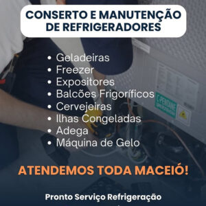conserto de geladeira em maceio