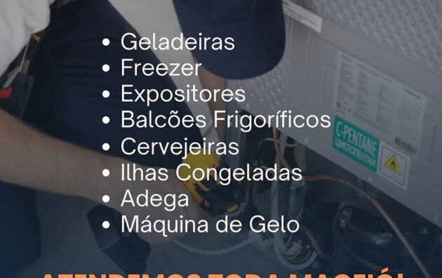 PS Refrigeração Maceió - Conserto e Manutenção de Refrigeradores e Balcões Frigoríficos