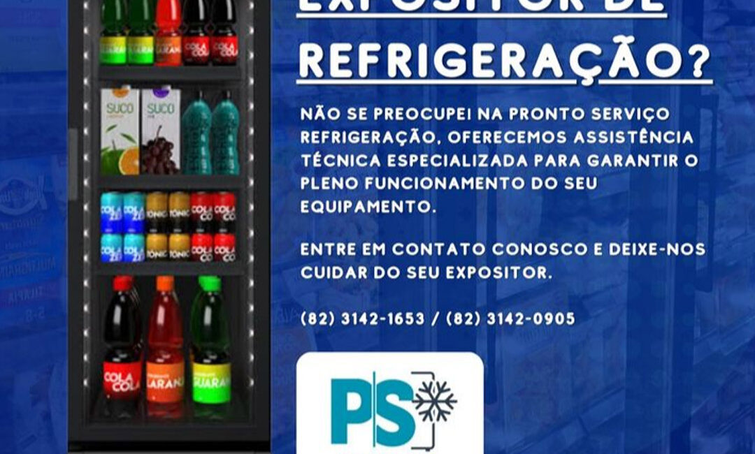 PS Refrigeração Maceió - Conserto e Manutenção de Refrigeradores e Balcões Frigoríficos