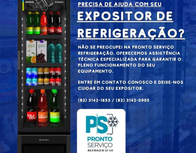 PS Refrigeração Maceió - Conserto e Manutenção de Refrigeradores e Balcões Frigoríficos