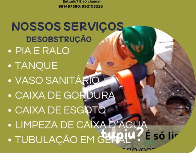 DESENTUPIDORA EM CANAÃ DOS CARAJÁS-PA