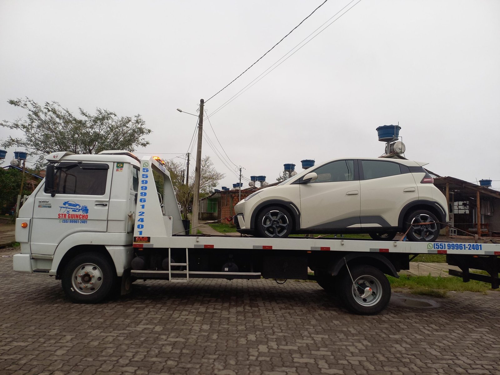 Serviço profissional de guincho 24 horas em Santa Maria RS