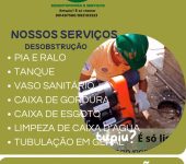 DESENTUPIDORA EM CANAÃ DOS CARAJÁS-PA