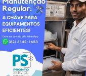 PS Refrigeração Maceió - Conserto e Manutenção de Refrigeradores e Balcões Frigoríficos